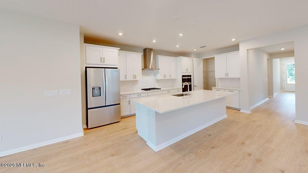 Furnished interior view inside a new home in RiverTown, St. Johns (Image 6). Furnished interior view inside a new home in RiverTown, St. Johns (Image 6).