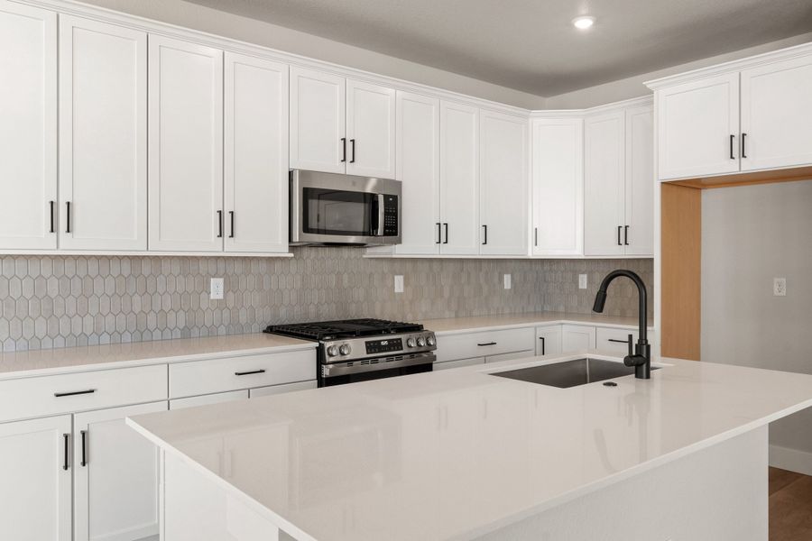 Furnished interior view inside a new home in Trumark Homes at Sterling Ranch, Littleton (Image 5).