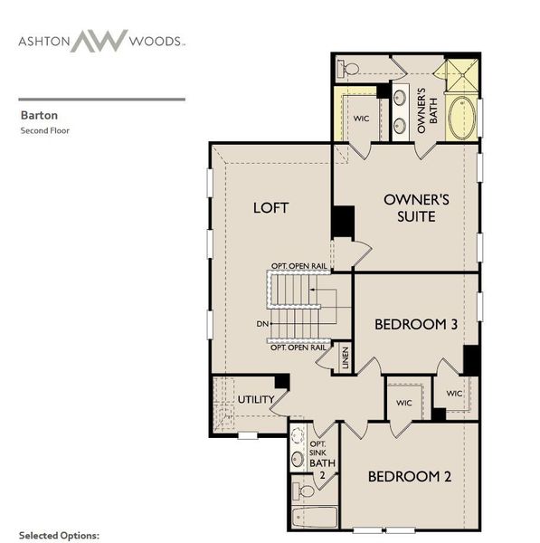 2D floor plan layout of this home in The Cottages at La Cima, San Marcos, TX (Image 2). 2D floor plan layout of this home in The Cottages at La Cima, San Marcos, TX (Image 2).