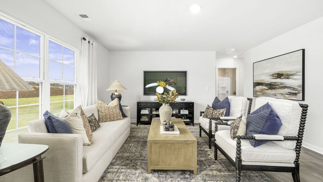 Furnished interior view inside a new home in Mount Hope Estates, Winston-Salem (Image 15). Furnished interior view inside a new home in Mount Hope Estates, Winston-Salem (Image 15).