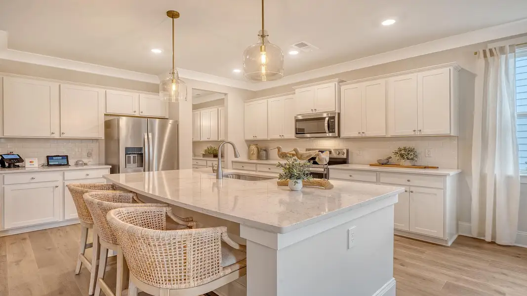 Furnished interior view inside a new home in Founders Corner, Summerville (Image 6).