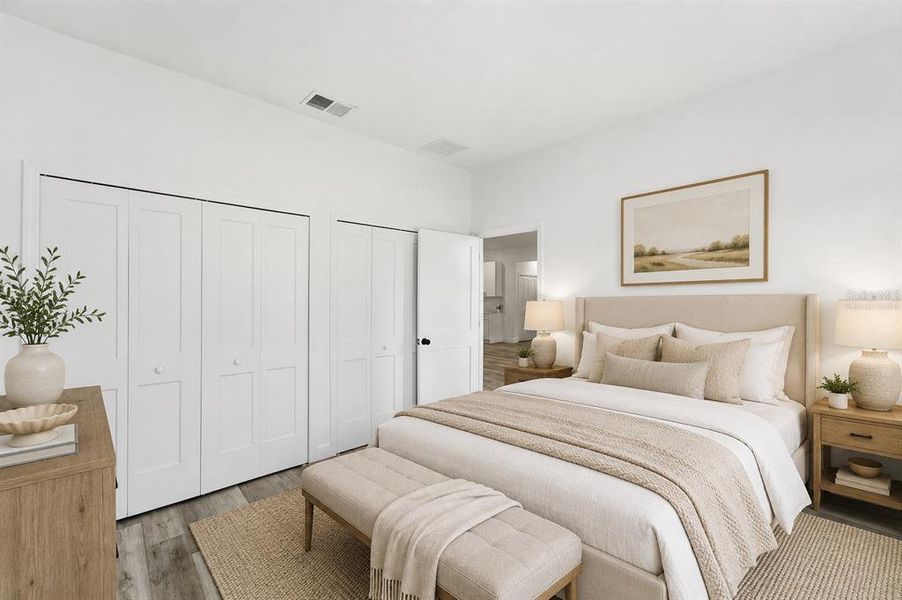 Furnished interior view inside a new home in , Ocala (Image 16). Furnished interior view inside a new home in , Ocala (Image 16).