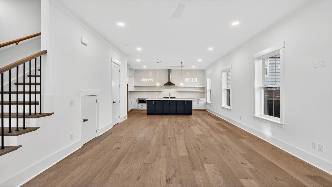 Spacious, unfurnished interior of a new home in Grants Court, Charleston (Image 11).