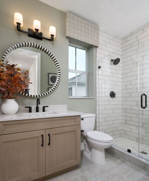 Representative furnished interior of a home built from the Montauk by Mattamy Homes in Newfield, Palm City (Image 18).