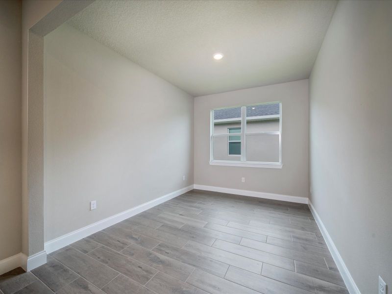 Flex Room in the Onyx floorplan at 6383 NW Sweetwood Drive in Brystol at Wylder