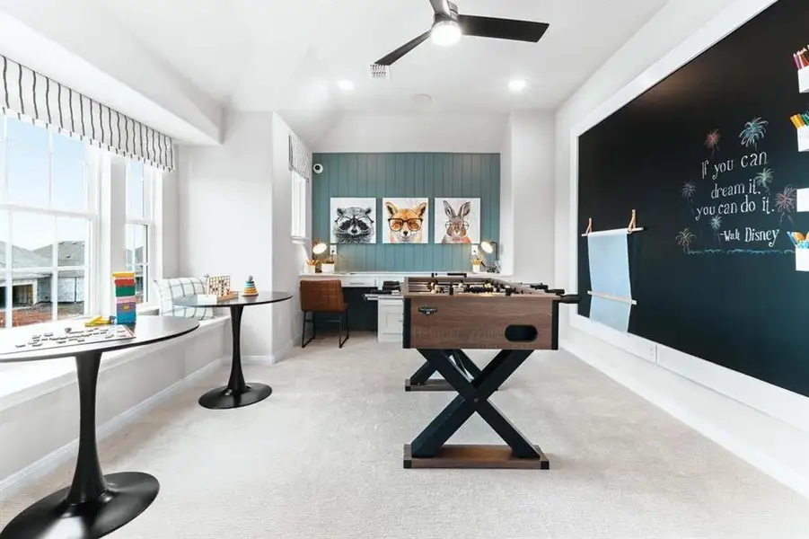 Furnished interior view inside a new home in , Forney (Image 14).
