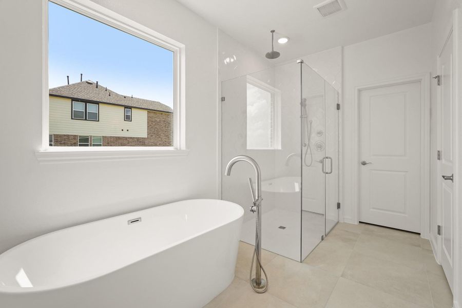 Serene primary bath Serene primary bath