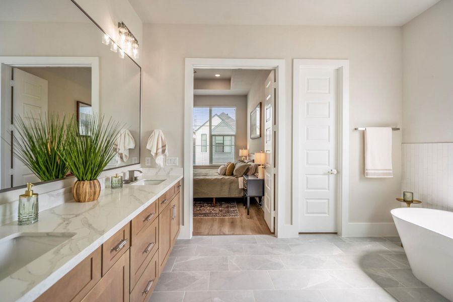 Furnished interior view inside a new home in , Houston (Image 7). Furnished interior view inside a new home in , Houston (Image 7).