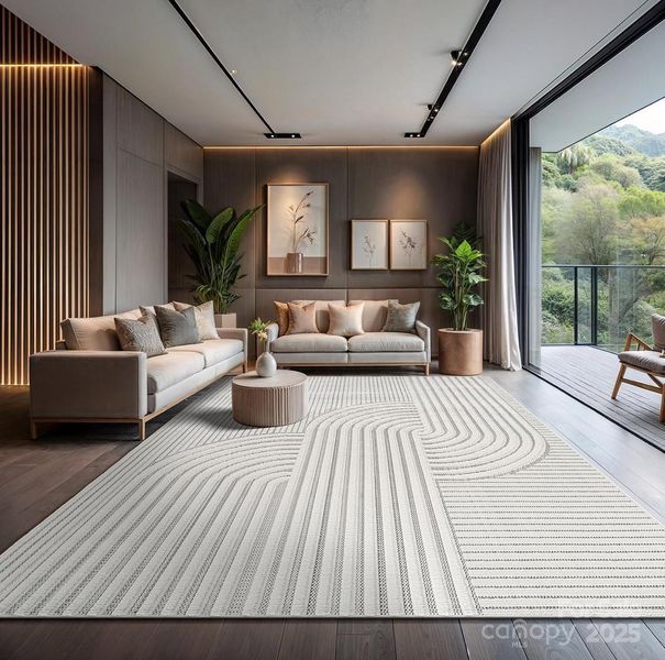 Furnished interior view inside a new home in , Charlotte (Image 6).