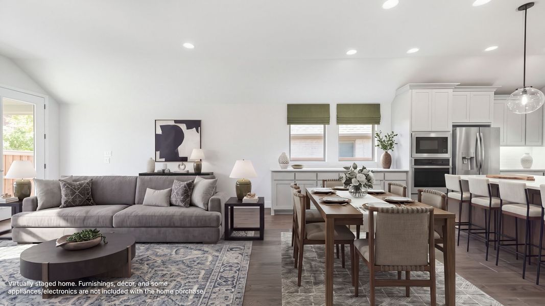 Furnished interior view inside a new home in Hillstead, Lavon (Image 7).