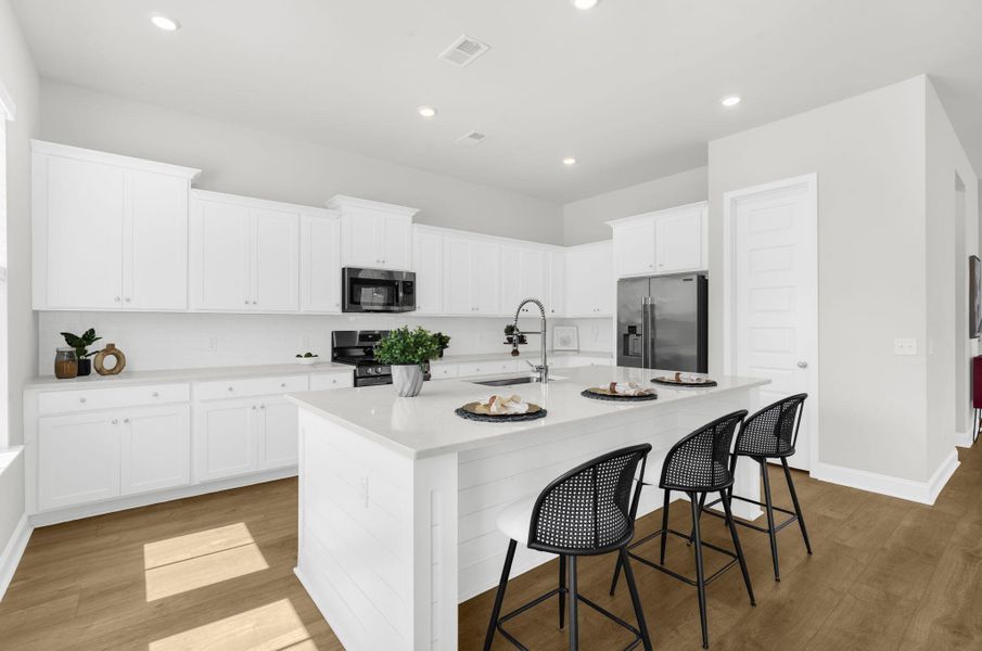Furnished interior view inside a new home in , Summerville (Image 10).