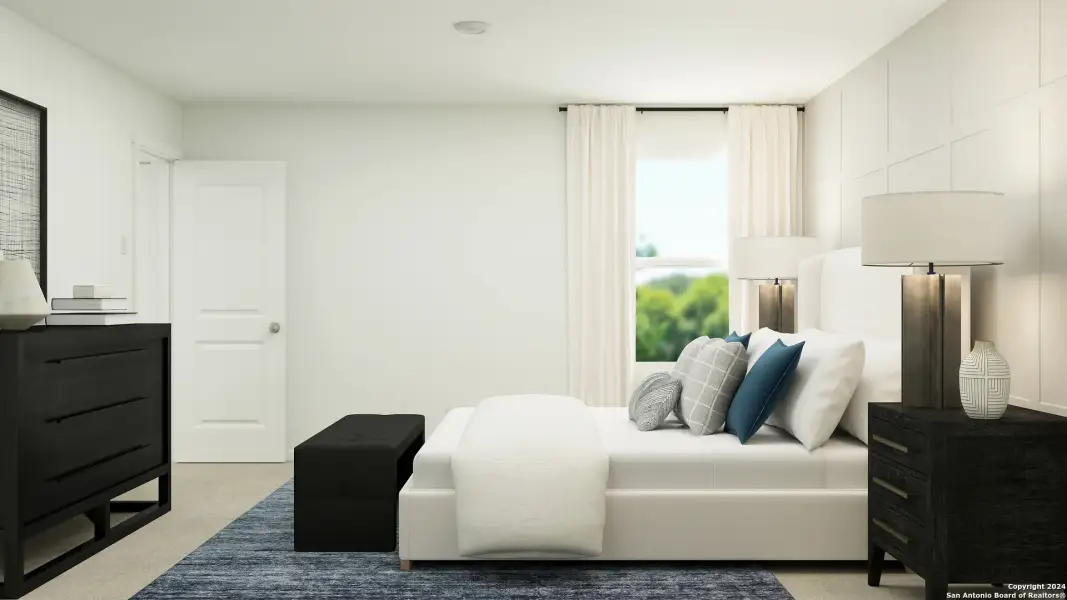 Furnished interior view inside a new home in Stone Garden, Elmendorf (Image 15).