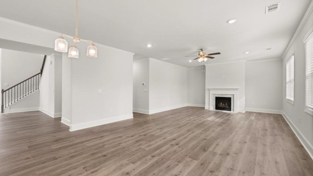 Spacious, unfurnished interior of a new home in Haven Abbey, Cumming (Image 17).