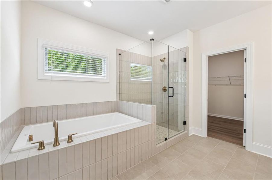 Furnished interior view inside a new home in Waterhaven, Cumming (Image 14).
