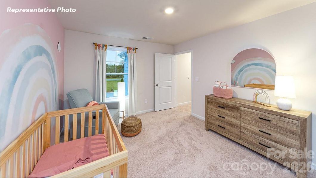 Furnished interior view inside a new home in Skybrook Corners, Huntersville (Image 29).