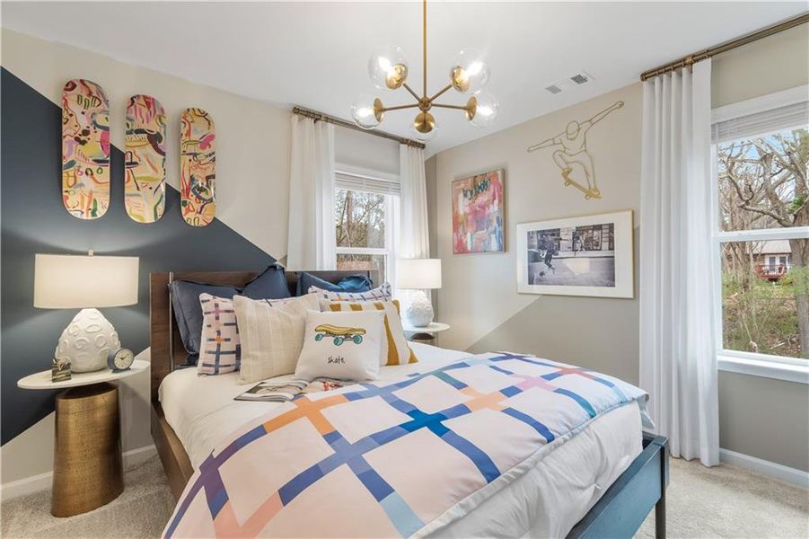 Furnished interior view inside a new home in Bowers Farm, McDonough (Image 13).