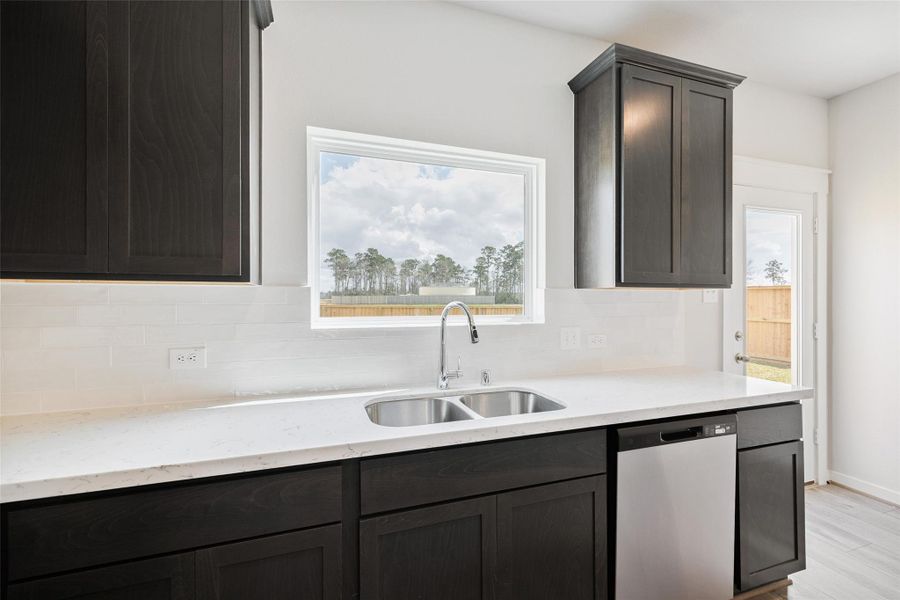 Furnished interior view inside a new home in Cielo, Conroe (Image 13).