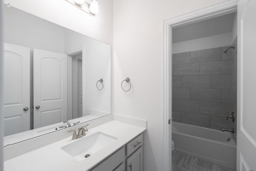 Furnished interior view inside a new home in Goodland, Midlothian (Image 10).