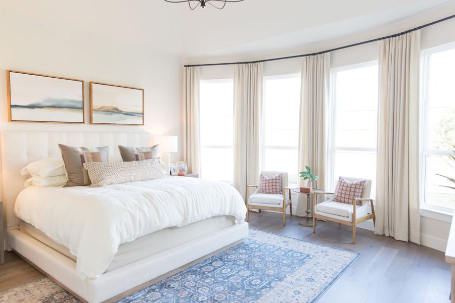 Representative furnished interior of a home built from the 6011 by Tradition Homes in Mustang Lakes, McKinney (Image 8).