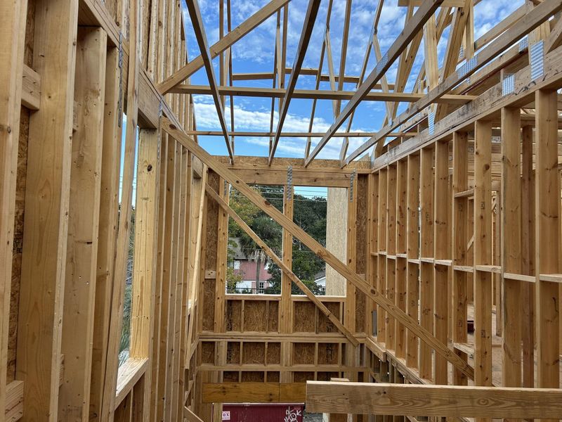In-progress construction of a new home in , Isle Of Palms, SC (Image 24).