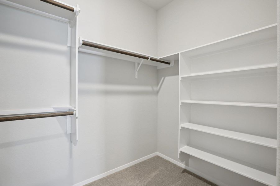 Walk-in closet in Primary Bedroom