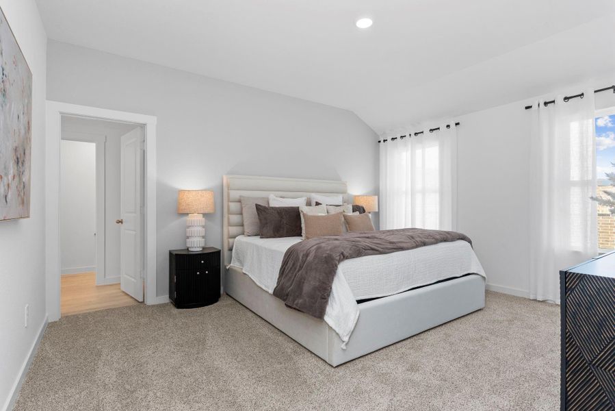 Furnished interior view inside a new home in Blue Heron Estates, Beasley (Image 6).