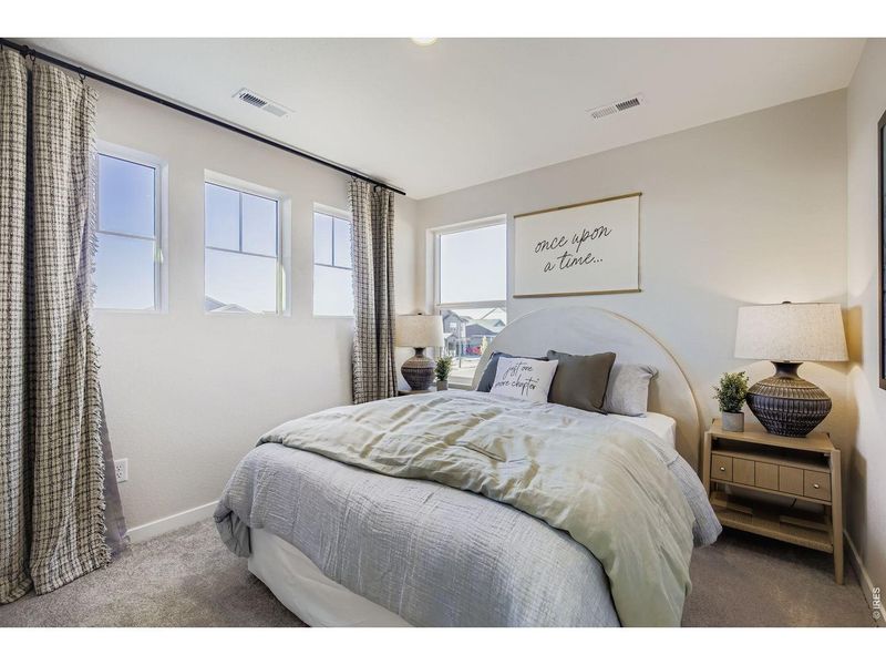 Furnished interior view inside a new home in Prairie Song, Windsor (Image 16).