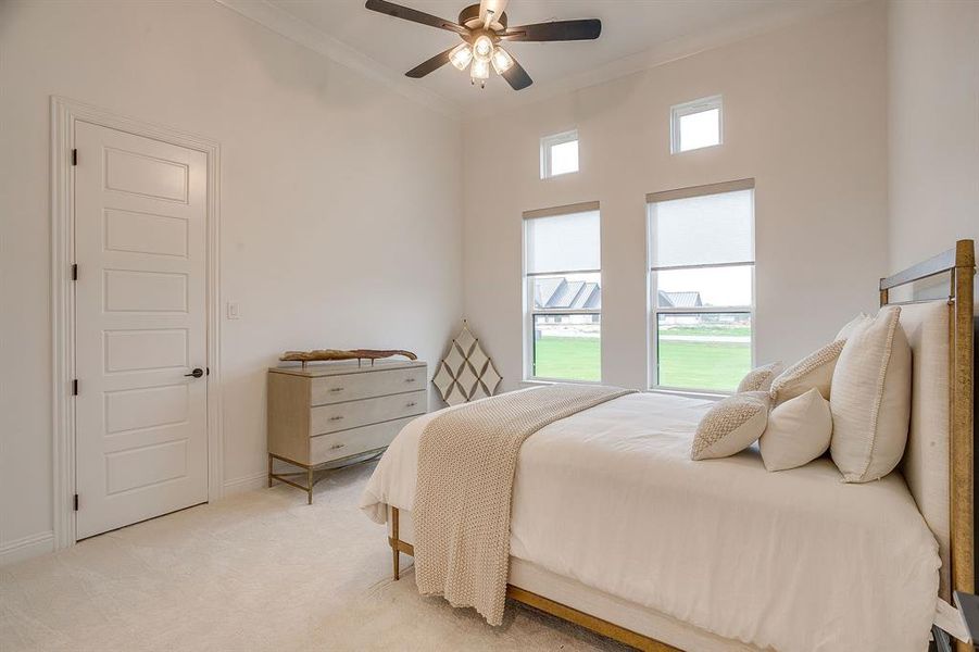 Furnished interior view inside a new home in Santana Ridge, Brock (Image 12).