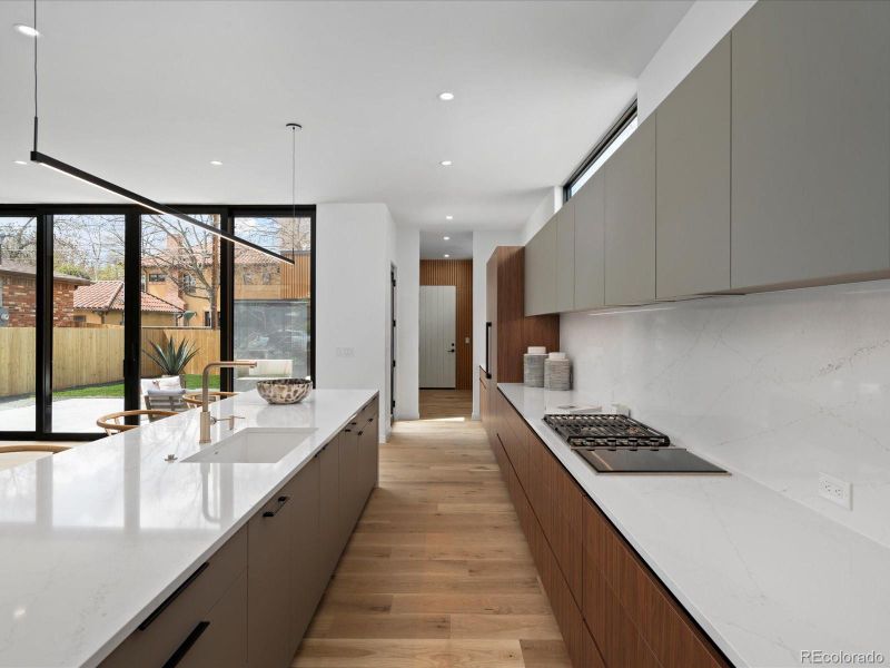 Furnished interior view inside a new home in , Denver (Image 9).