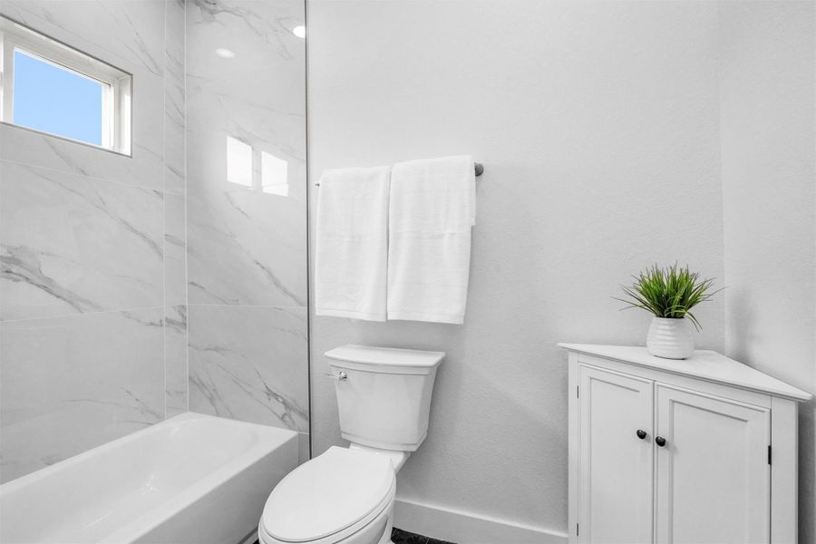 Furnished interior view inside a new home in , Houston (Image 10).