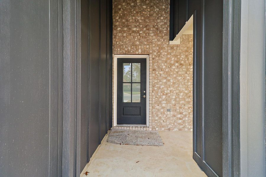 Exterior details and patio area of a home in , Crosby (Image 18).