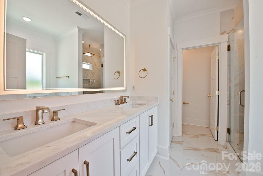 Furnished interior view inside a new home in , China Grove (Image 12).
