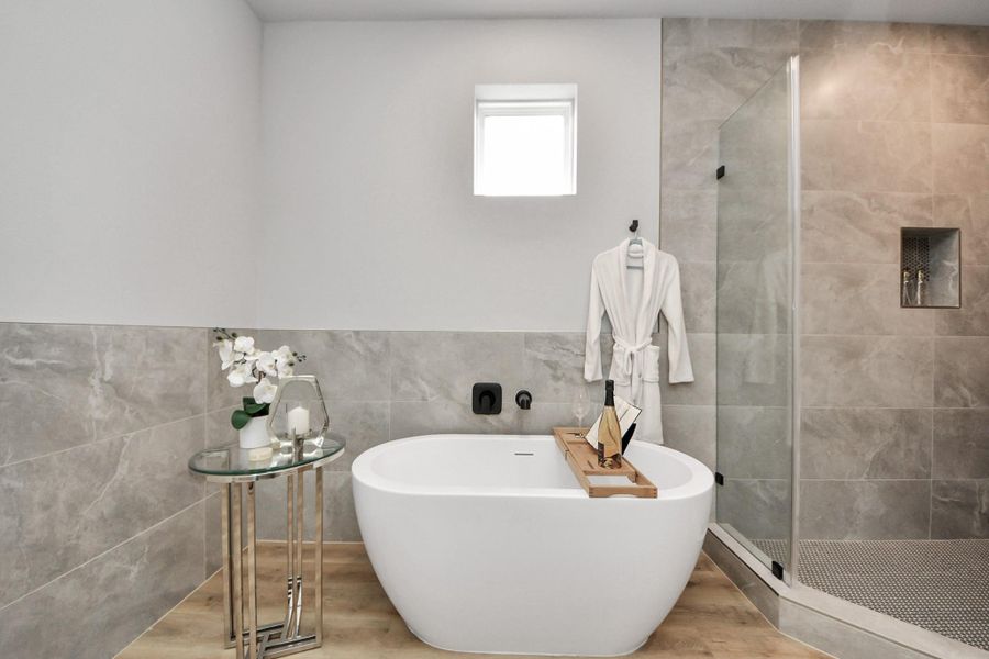 Furnished interior view inside a new home in , Houston (Image 16).