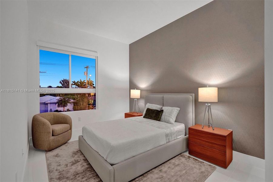 Furnished interior view inside a new home in , Fort Lauderdale (Image 13).