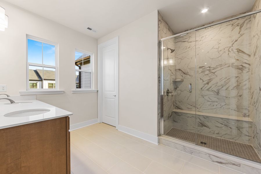 Furnished interior view inside a new home in Seven Oaks, Belmont (Image 10).