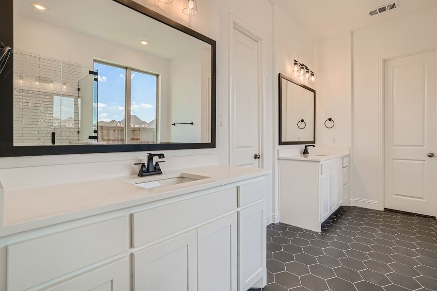 Plan 852 Main Bathroom Representative Photo