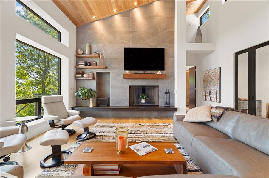 Furnished interior view inside a new home in , Jasper (Image 8). Furnished interior view inside a new home in , Jasper (Image 8).