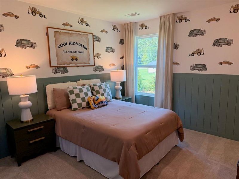 Furnished interior view inside a new home in Greene Farm, Cartersville (Image 32).