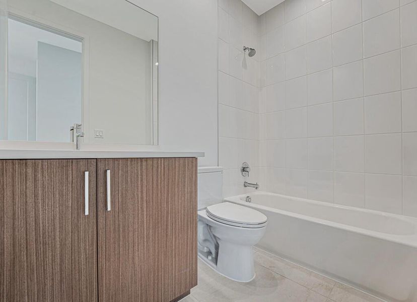 Furnished interior view inside a new home in Apex at Avenir, Palm Beach Gardens (Image 53).