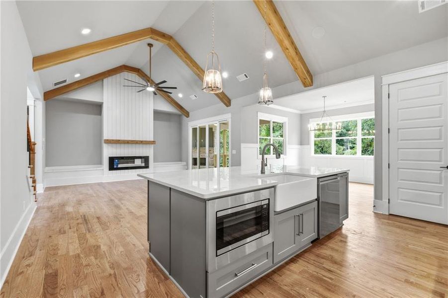 Furnished interior view inside a new home in , Jefferson (Image 9).