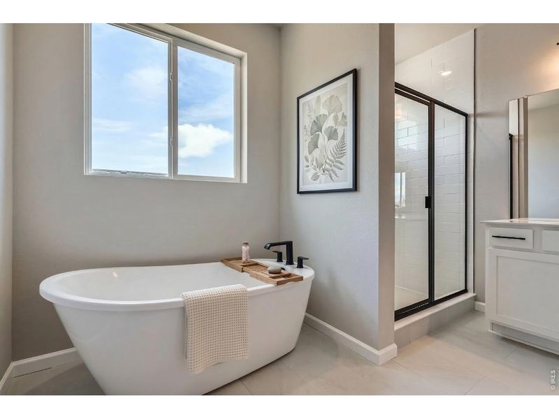 Furnished interior view inside a new home in Farmstead, Berthoud (Image 12).