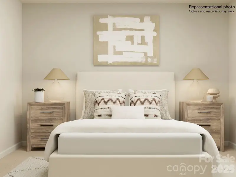 Furnished interior view inside a new home in Shannon Woods, Maiden (Image 3).