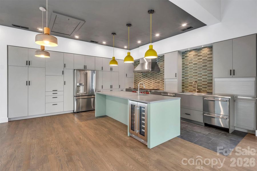 Furnished interior view inside a new home in , Clover (Image 17).