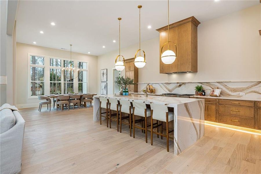 Furnished interior view inside a new home in , Alpharetta (Image 10).
