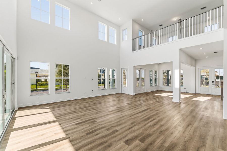 Representative unfurnished interior of a home built from the Barberton by Mattamy Homes in Newfield, Palm City (Image 14).