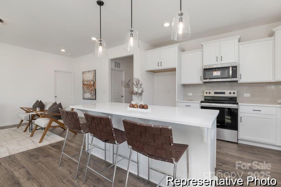 Furnished interior view inside a new home in Whispering Hills, Locust (Image 21).