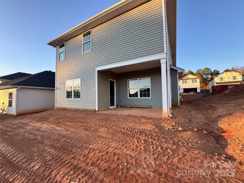 Exterior details and patio area of a home in , Gastonia (Image 1).