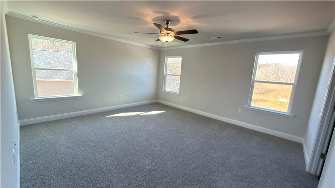 Spacious, unfurnished interior of a new home in Habersham Meadows, Demorest (Image 13).