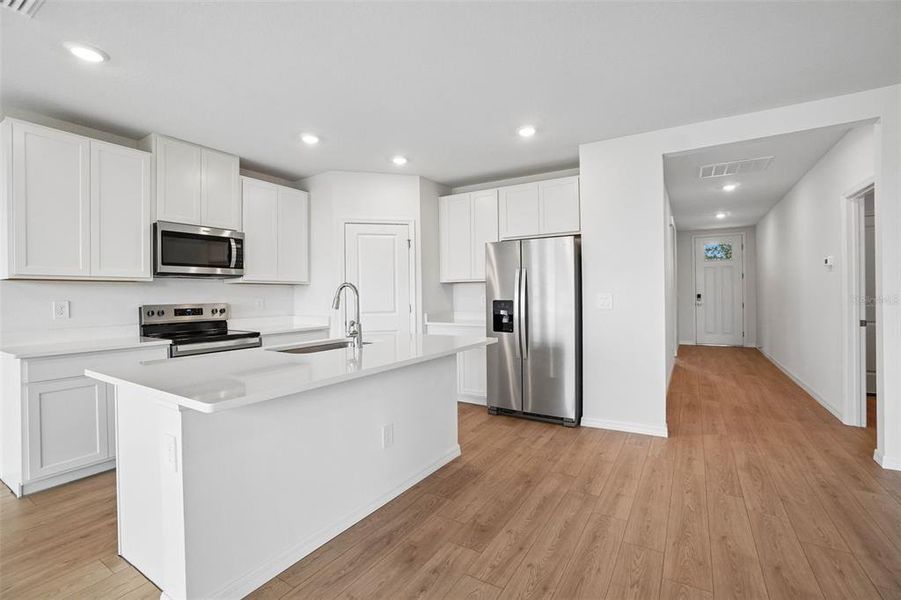 Furnished interior view inside a new home in Pine Ridge Meadows, Hudson (Image 11).