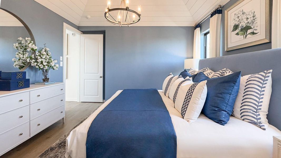 Furnished interior view inside a new home in Indigo, Richmond (Image 20).